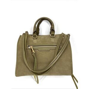 Aimee Kestenberg Corduroy Stockbridge Satchel Olive Green